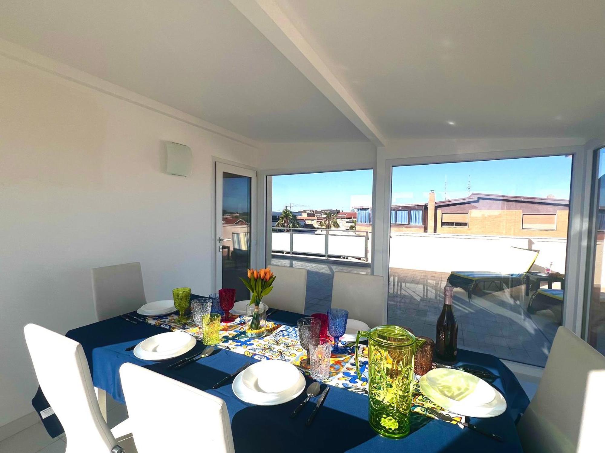 Roma Airport Sky Apartments Fiumicino Exterior foto