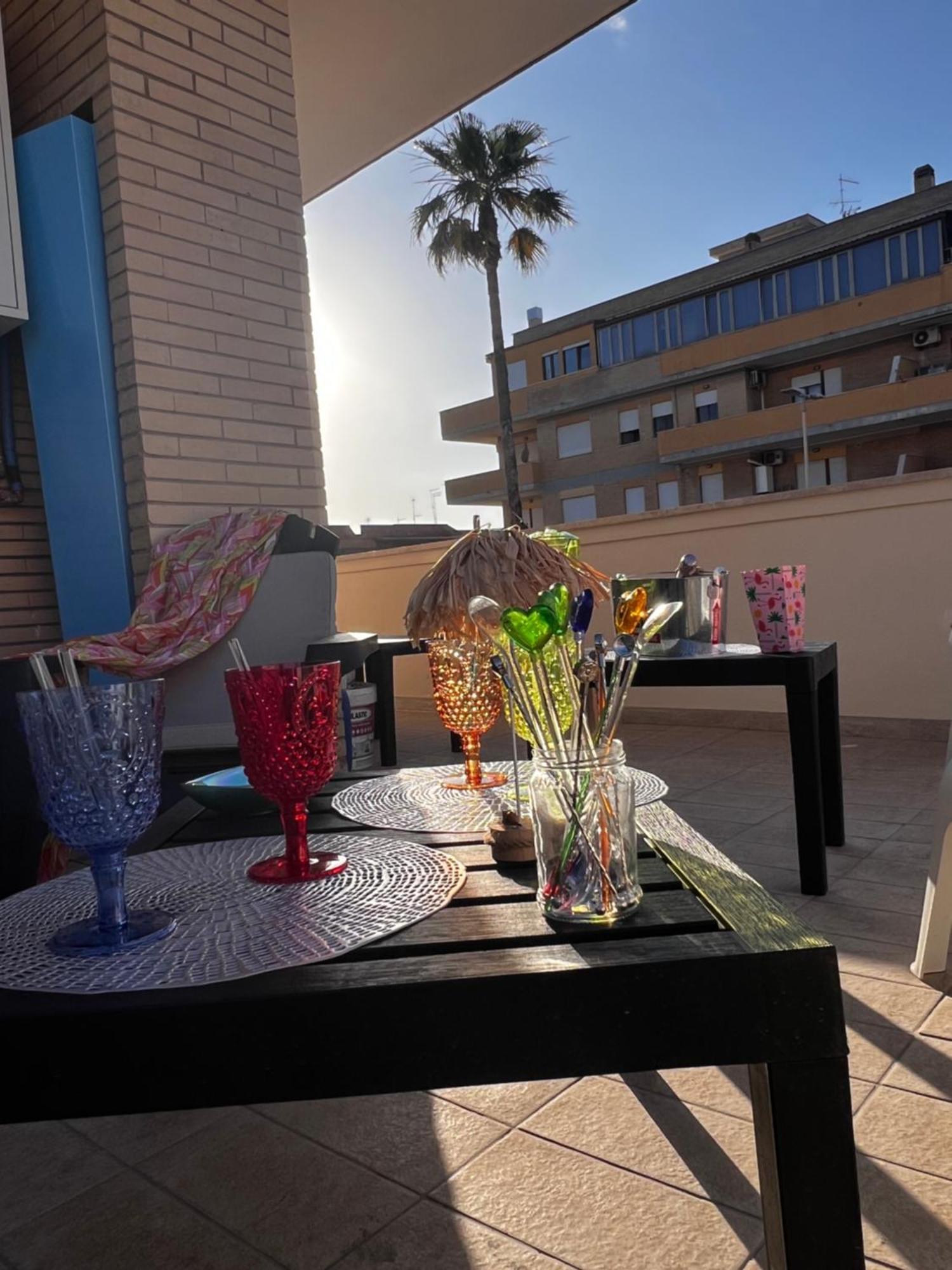 Roma Airport Sky Apartments Fiumicino Exterior foto